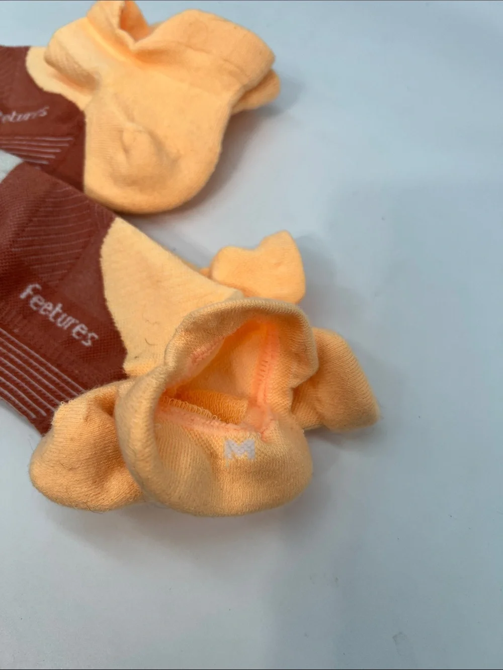 Feetures Elite Max Cushion No Show Tab Running Socks Medium 2 Pack New
